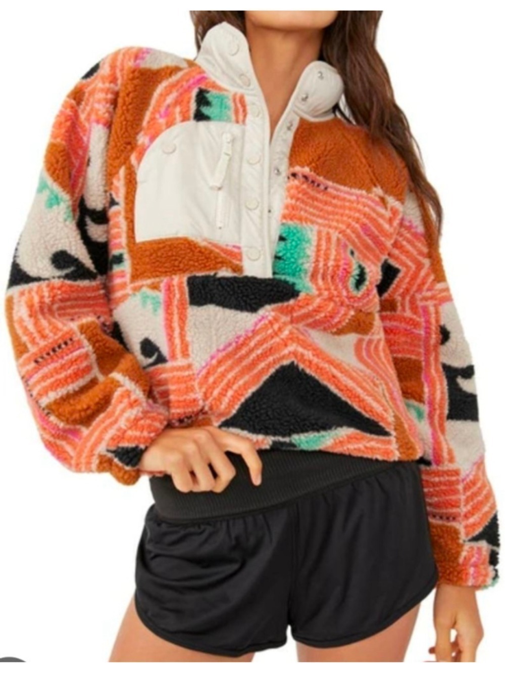 FP Movement Rocky Ridge Fleece Pullover Size L